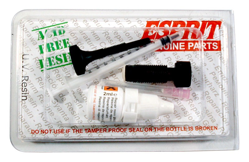 2ml - Resin pack with injector set, syringe & needle